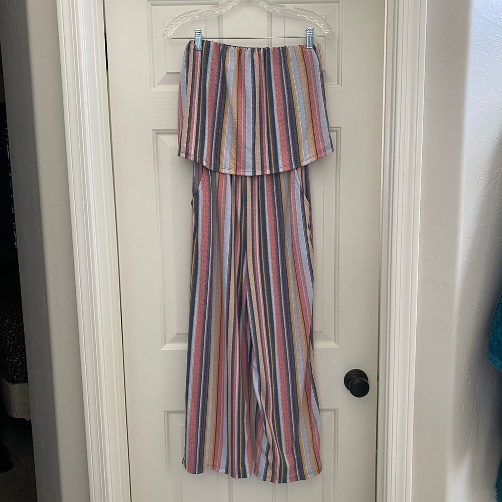 Strapless Romper